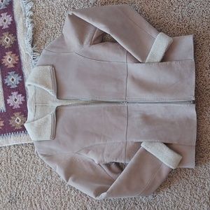 New york & company Womens coat Jacket Barncore Boho Western Cozzy M